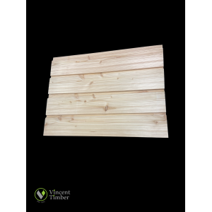 19mm x 142mm European Larch Horizontal Half Lap Cladding KD